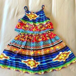 Polo Ralph Lauren colorful dress for girls. Size 4/4T.